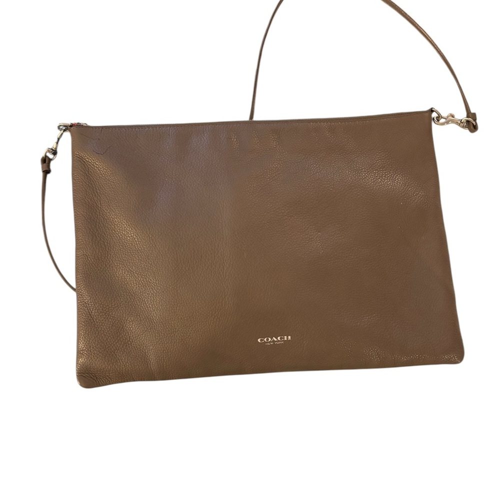 Coach Taupe Leather Women's Bag